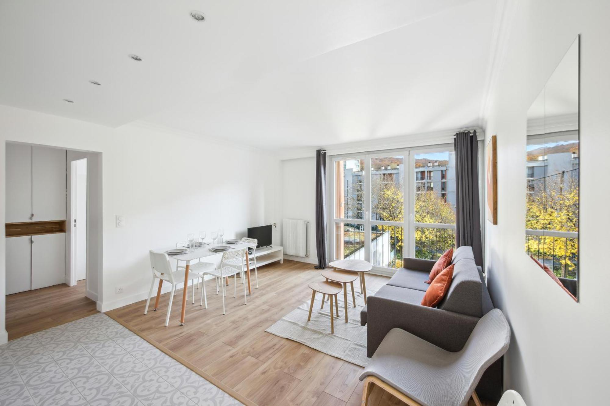 Chic Apart With Parking Apartamento Chaville Exterior foto